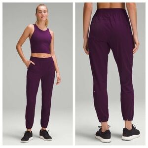 Lululemon Adapted State High-Rise Jogger Full Length Dramatic Magenta